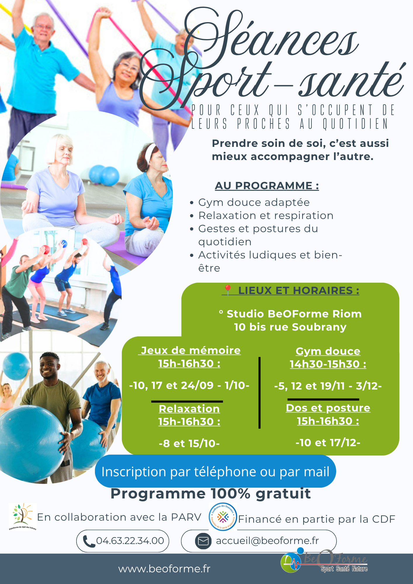 gym aidants Riom